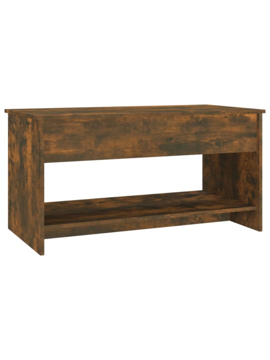 Konferenční stolek kouřový dub 102x50x52,5 cm kompozitní dřevo