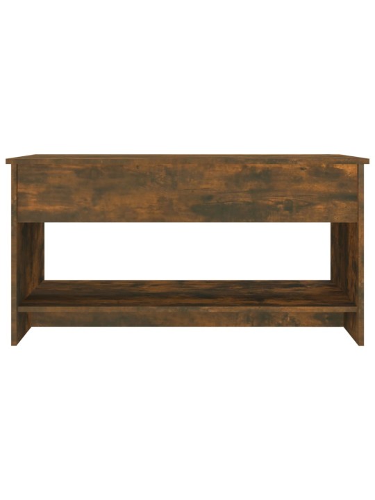 Konferenční stolek kouřový dub 102x50x52,5 cm kompozitní dřevo
