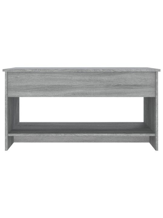 Konferenční stolek šedý sonoma 102x50x52,5 cm kompozitní dřevo