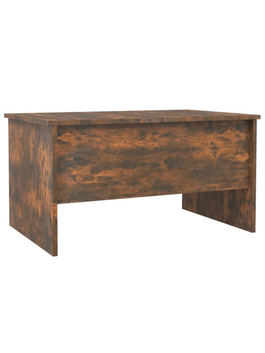 Konferenční stolek kouřový dub 80x50x42,5 cm kompozitní dřevo
