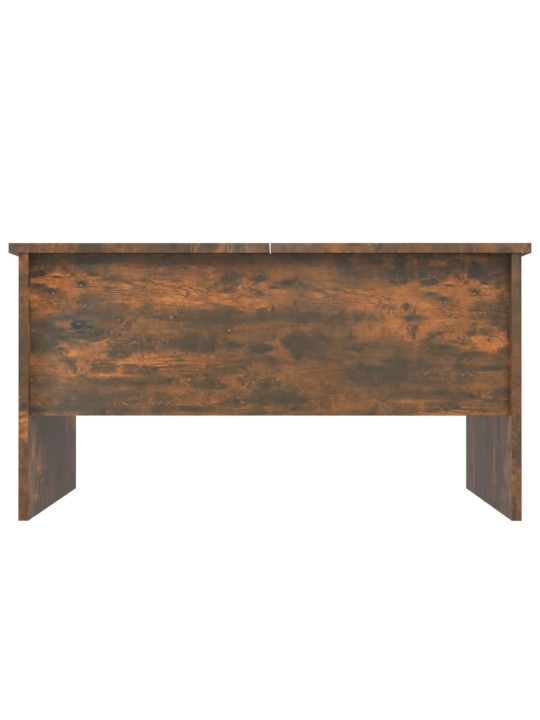 Konferenční stolek kouřový dub 80x50x42,5 cm kompozitní dřevo