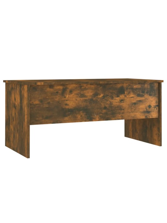 Konferenční stolek kouřový dub 102x50,5x46,5cm kompozitní dřevo