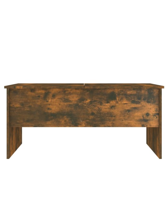 Konferenční stolek kouřový dub 102x50,5x46,5cm kompozitní dřevo
