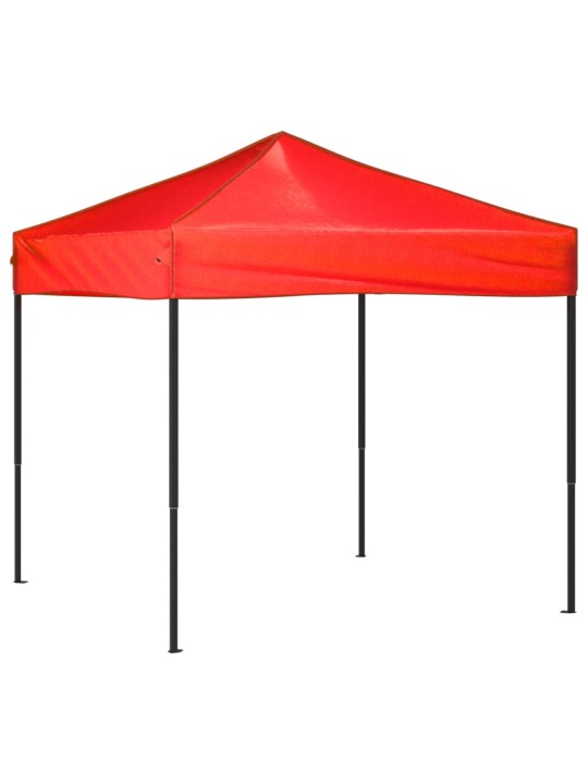 Skládací party stan červený 2 x 2 m