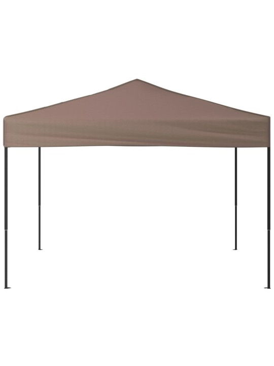 Skládací party stan taupe 3 x 3 m