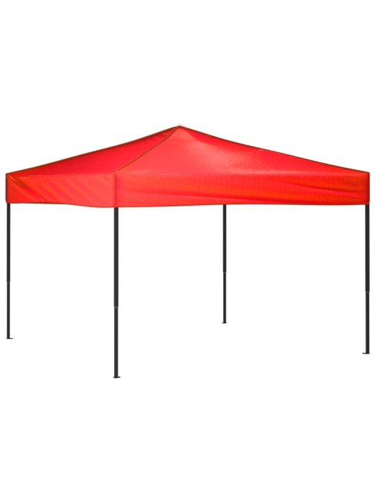 Skládací party stan červený 3 x 3 m