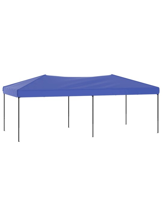 Skládací party stan modrý 3 x 6 m