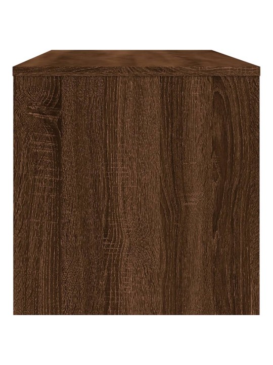 TV skříňka hnědý dub 100 x 40 x 40 cm kompozitní dřevo