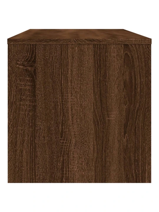 TV skříňka hnědý dub 100 x 40 x 40 cm kompozitní dřevo