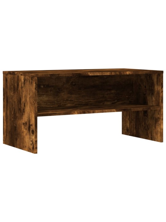 TV stolek kouřový dub 80 x 40 x 40 cm kompozitní dřevo
