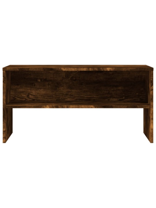TV stolek kouřový dub 80 x 40 x 40 cm kompozitní dřevo
