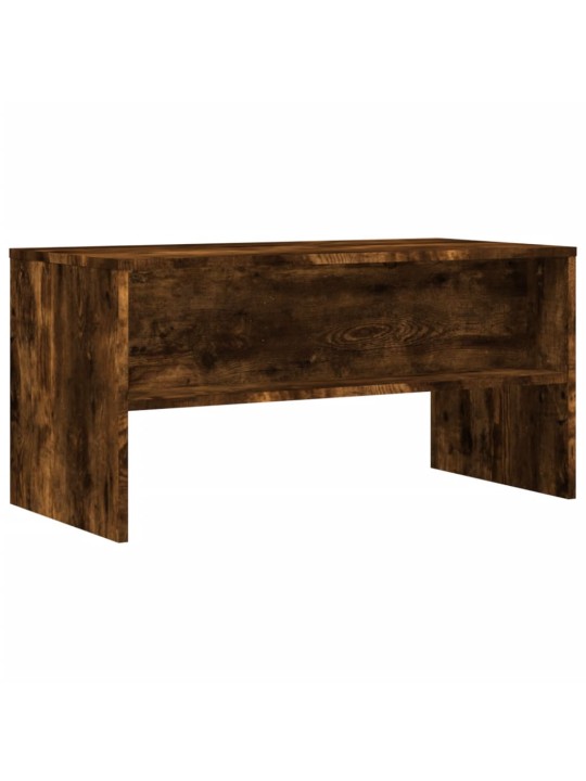 TV stolek kouřový dub 80 x 40 x 40 cm kompozitní dřevo