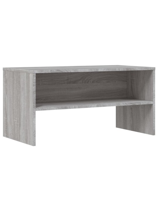TV stolek šedý sonoma 80 x 40 x 40 cm kompozitní dřevo