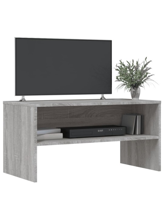 TV stolek šedý sonoma 80 x 40 x 40 cm kompozitní dřevo