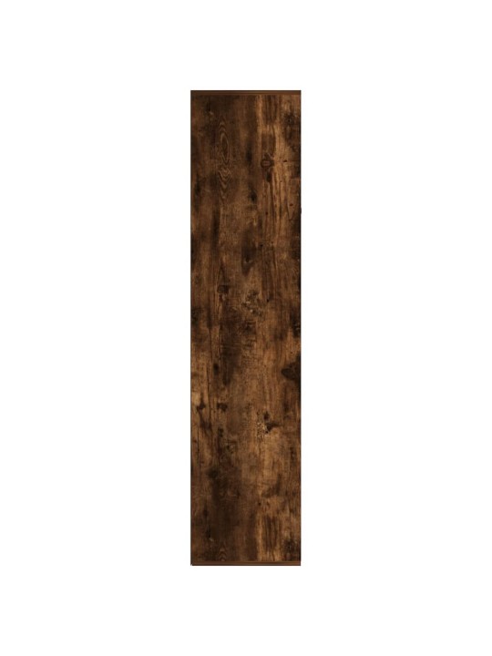 Knihovna/příborník kouřový dub 66x30x130 cm kompozitní dřevo