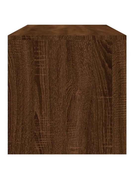 Konferenční stolek hnědý dub 100 x 40 x 40 cm kompozitní dřevo
