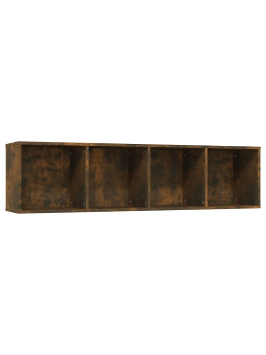 Knihovna / TV skříňka kouřový dub 143x30x36 cm kompozitní dřevo