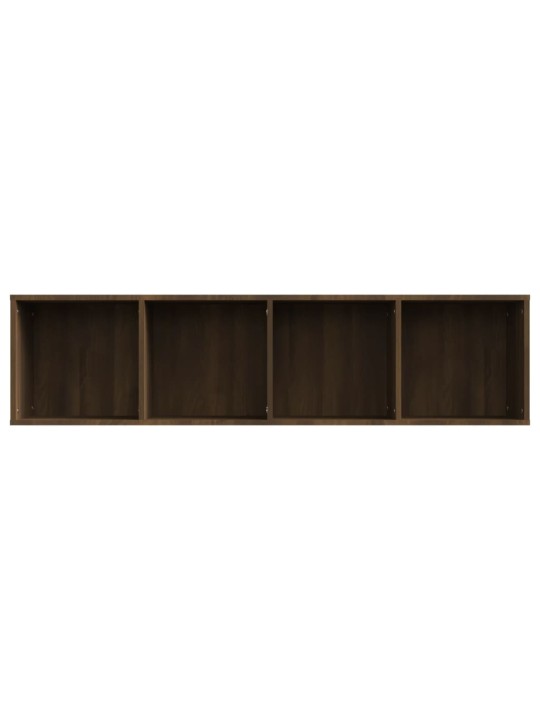 Knihovna / TV skříňka hnědý dub 143x30x36 cm kompozitní dřevo