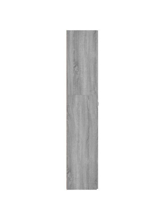 Botník šedý sonoma 80 x 35,5 x 180 cm kompozitní dřevo