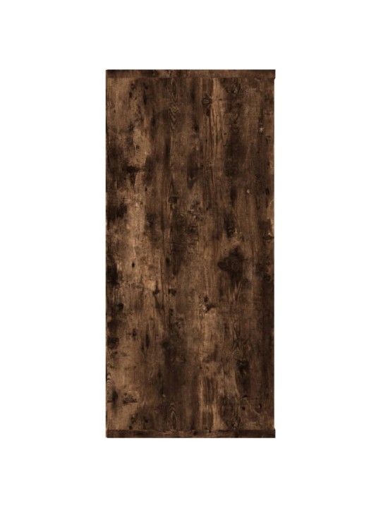Knihovna/příborník kouřový dub 66 x 30 x 98 cm kompozitní dřevo