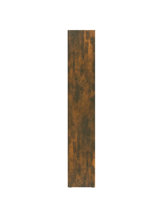 Skříňky na CD 2 ks kouřový dub 21x16x93,5 cm kompozitní dřevo
