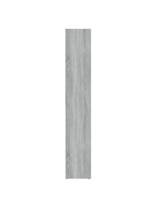 Skříňky na CD 2 ks šedé sonoma 21x16x93,5 cm kompozitní dřevo