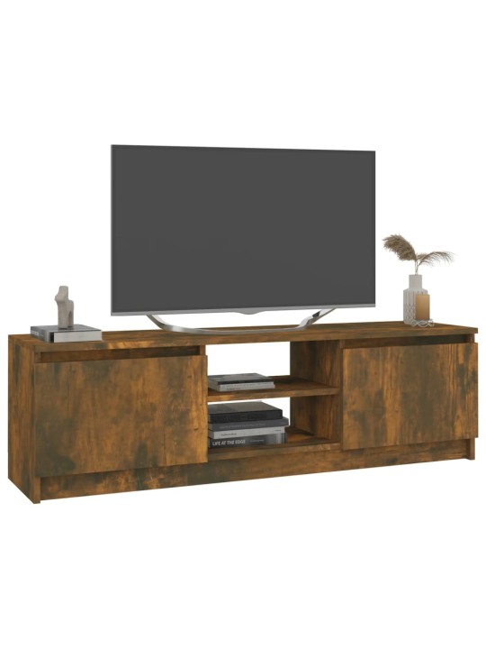 TV skříňka kouřový dub 120 x 30 x 35,5 cm kompozitní dřevo