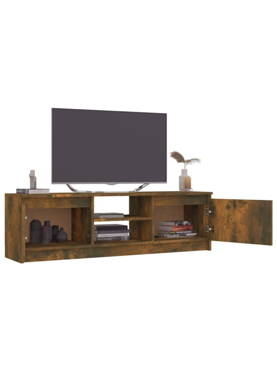 TV skříňka kouřový dub 120 x 30 x 35,5 cm kompozitní dřevo