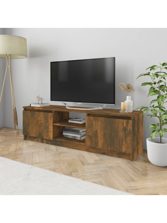 TV skříňka kouřový dub 120 x 30 x 35,5 cm kompozitní dřevo