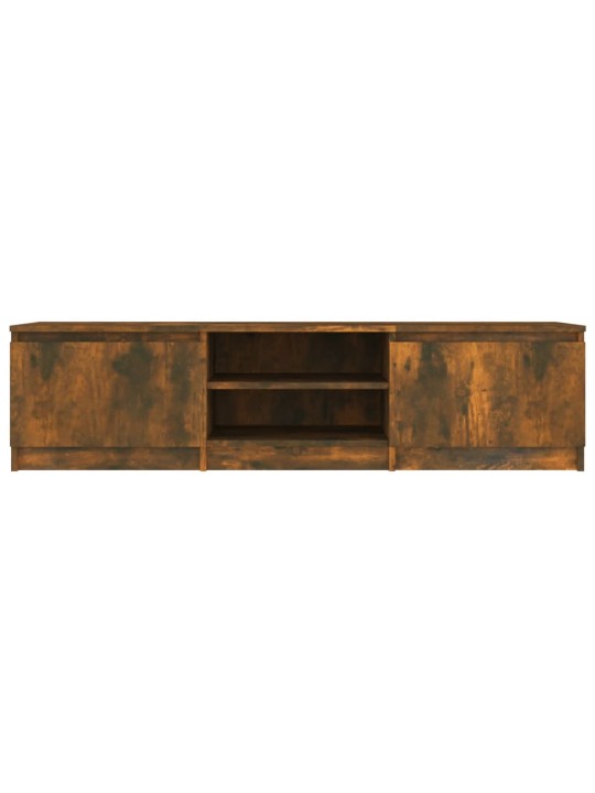 TV skříňka kouřový dub 140 x 40 x 35,5 cm kompozitní dřevo