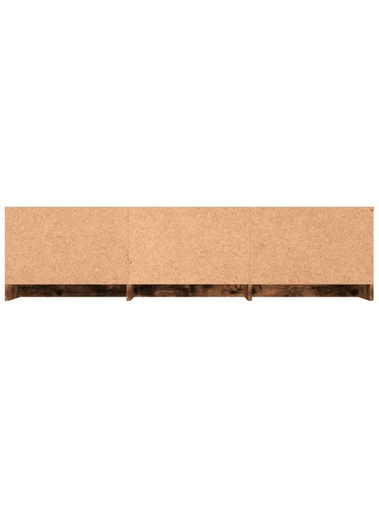 TV skříňka kouřový dub 140 x 40 x 35,5 cm kompozitní dřevo