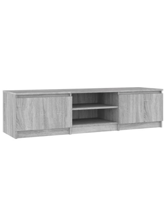 TV skříňka šedá sonoma 140 x 40 x 35,5 cm kompozitní dřevo