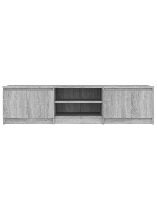TV skříňka šedá sonoma 140 x 40 x 35,5 cm kompozitní dřevo