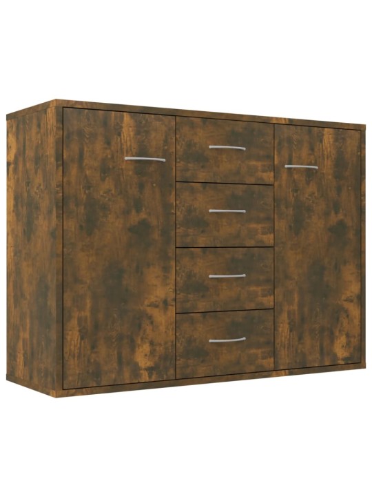 Příborník kouřový dub 88 x 30 x 65 cm kompozitní dřevo
