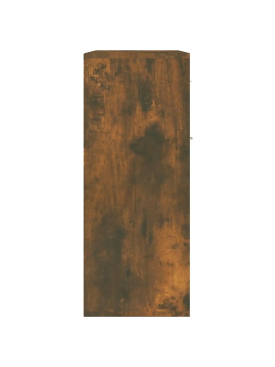 Příborník kouřový dub 60 x 30 x 75 cm kompozitní dřevo
