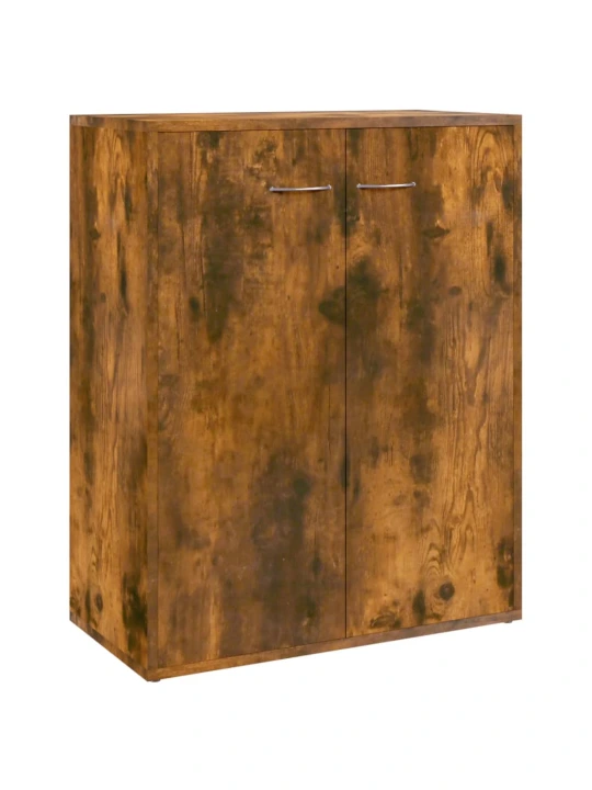 Příborník kouřový dub 60 x 30 x 75 cm kompozitní dřevo