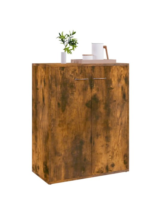 Příborník kouřový dub 60 x 30 x 75 cm kompozitní dřevo
