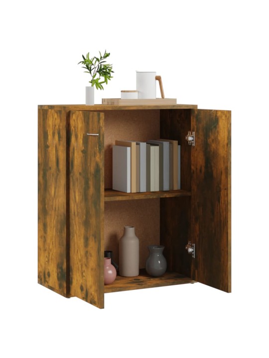Příborník kouřový dub 60 x 30 x 75 cm kompozitní dřevo