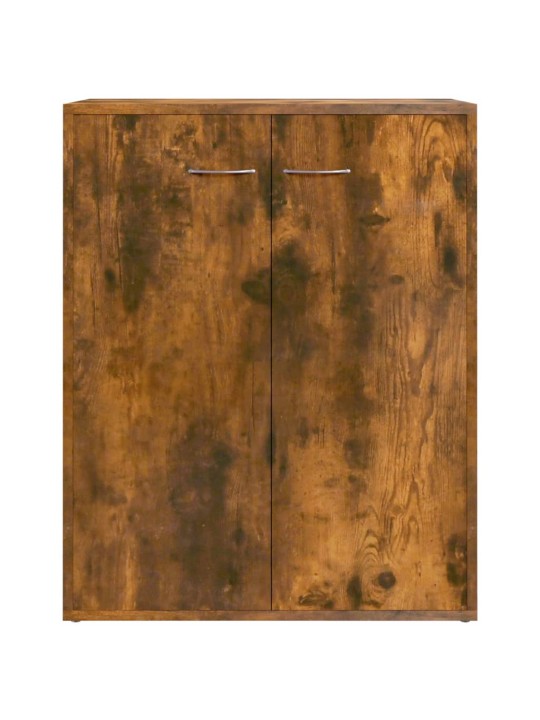 Příborník kouřový dub 60 x 30 x 75 cm kompozitní dřevo