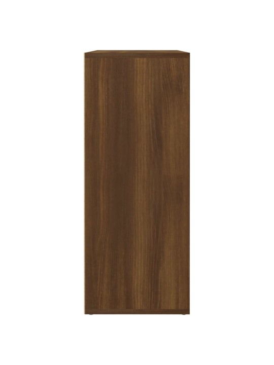 Příborník hnědý dub 60 x 30 x 75 cm kompozitní dřevo