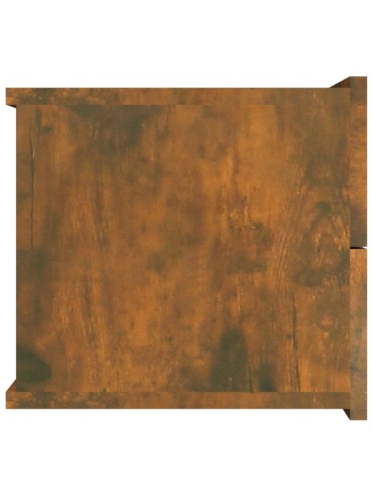 Noční stolky 2 ks kouřový dub 40 x 30 x 30 cm kompozitní dřevo