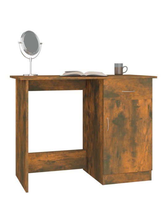 Psací stůl kouřový dub 100 x 50 x 76 cm kompozitní dřevo