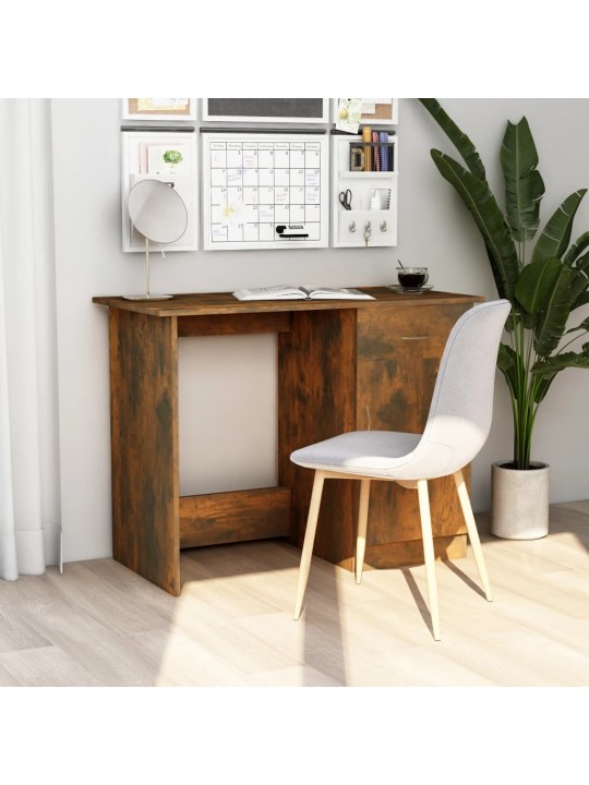 Psací stůl kouřový dub 100 x 50 x 76 cm kompozitní dřevo