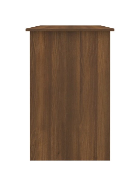 Psací stůl hnědý dub 100 x 50 x 76 cm kompozitní dřevo