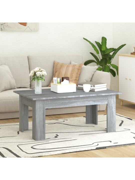 Konferenční stolek šedý sonoma 100x60x42 cm kompozitní dřevo