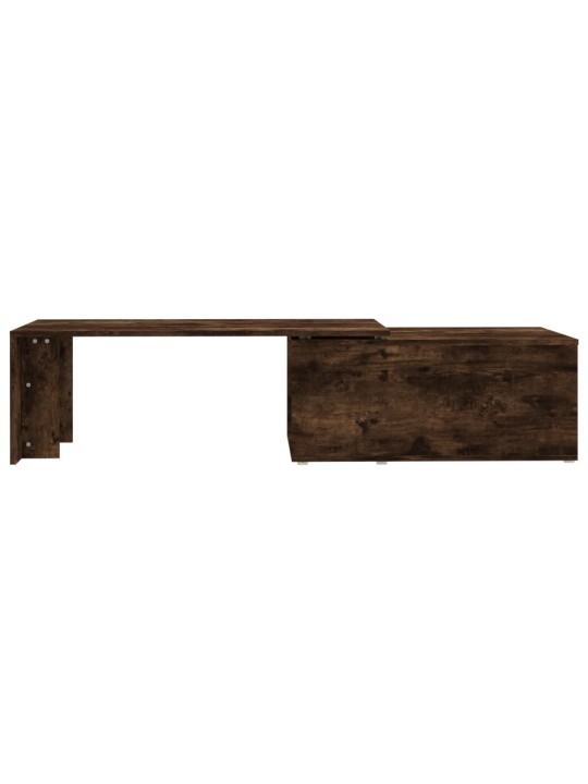 Konferenční stolek kouřový dub 150x50x35 cm kompozitní dřevo