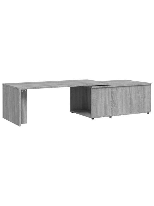 Konferenční stolek šedý sonoma 150x50x35 cm kompozitní dřevo
