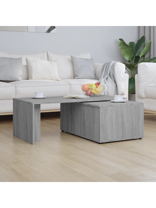Konferenční stolek šedý sonoma 150x50x35 cm kompozitní dřevo