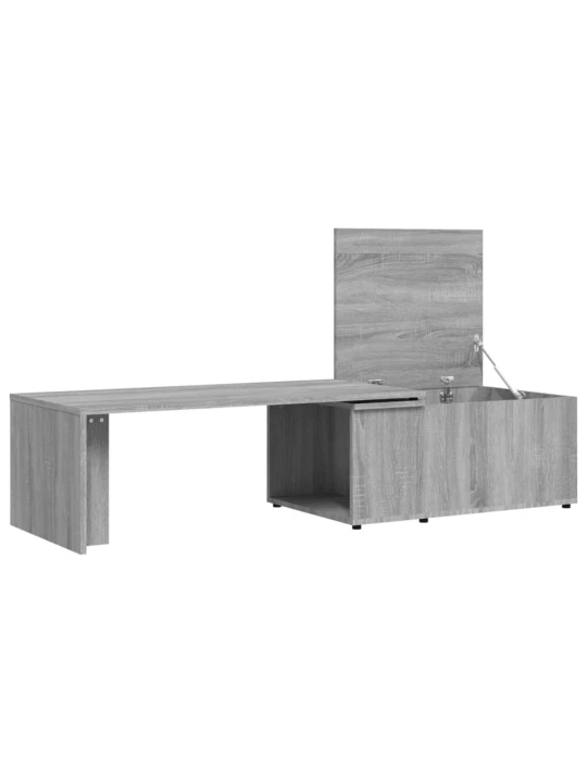 Konferenční stolek šedý sonoma 150x50x35 cm kompozitní dřevo