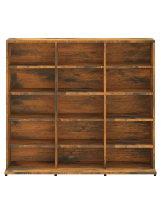 Skříňka na CD kouřový dub 100 x 23 x 89,5 cm kompozitní dřevo